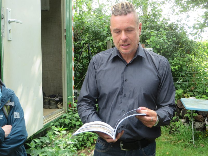 Ralf Kosma stellt das Buch 